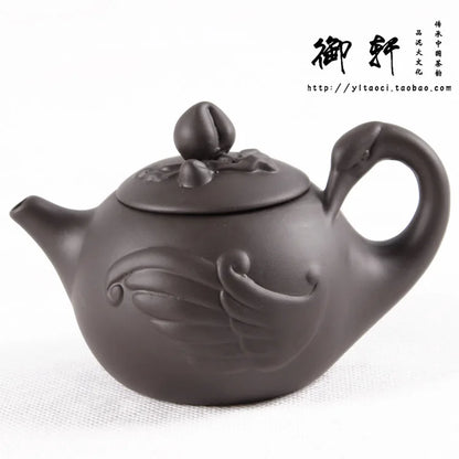 Teapot Yixing Zisha Teapot Authentic Zisha Teapot Tea Set Zisha Modern Zisha Art Swan Pot