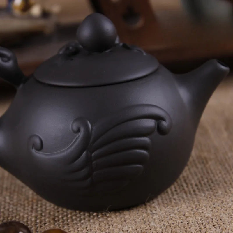 Teapot Yixing Zisha Teapot Authentic Zisha Teapot Tea Set Zisha Modern Zisha Art Swan Pot