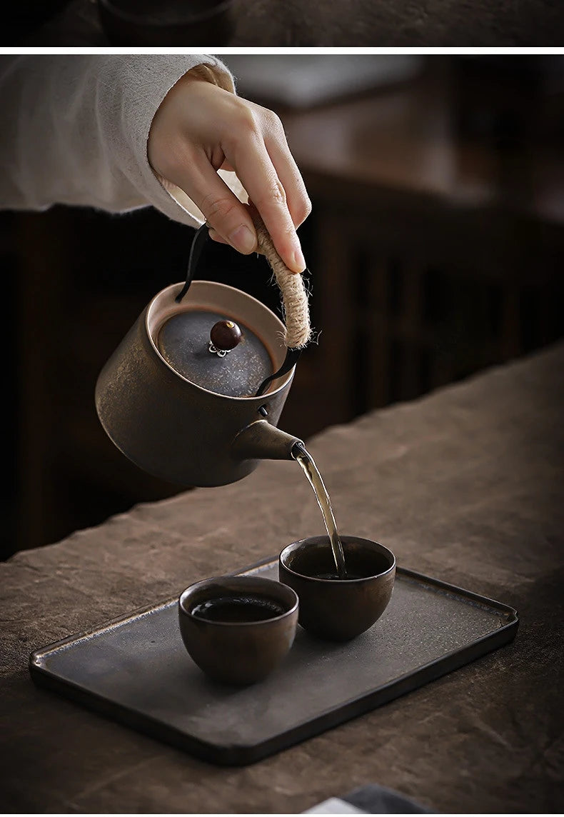 Teapot for Tea Cup Set Teapot for Tea Kettles Ancient Tea Pot Kung Fu Tea Set Single Pot Ceramic TeaPot Teapots Heated Kettle