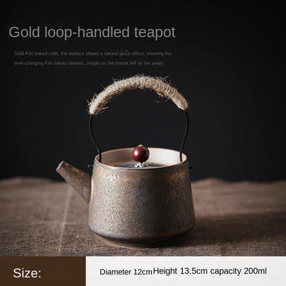 Teapot for Tea Cup Set Teapot for Tea Kettles Ancient Tea Pot Kung Fu Tea Set Single Pot Ceramic TeaPot Teapots Heated Kettle