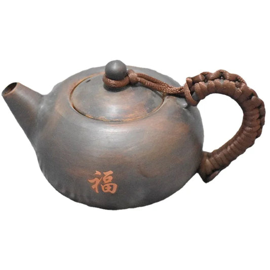 Teapot with Filter Chinese Tea Set Portable Handmade Hot Water Kettle Copper Coffee Pots Vintage Infuser Teapot Metal Teapots