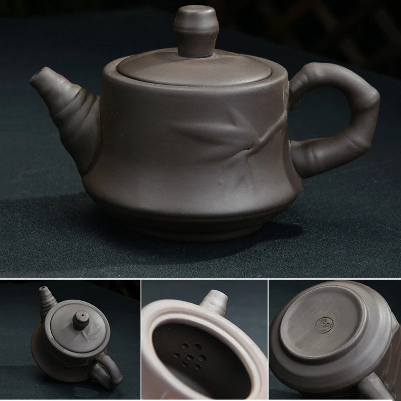 Teaware Purple Clay KungFu Tea Set Yixing Tea Cup Tureen Infuser Chinese Tea Ceremony with Travel bag Home Teaware Sets gaiwan