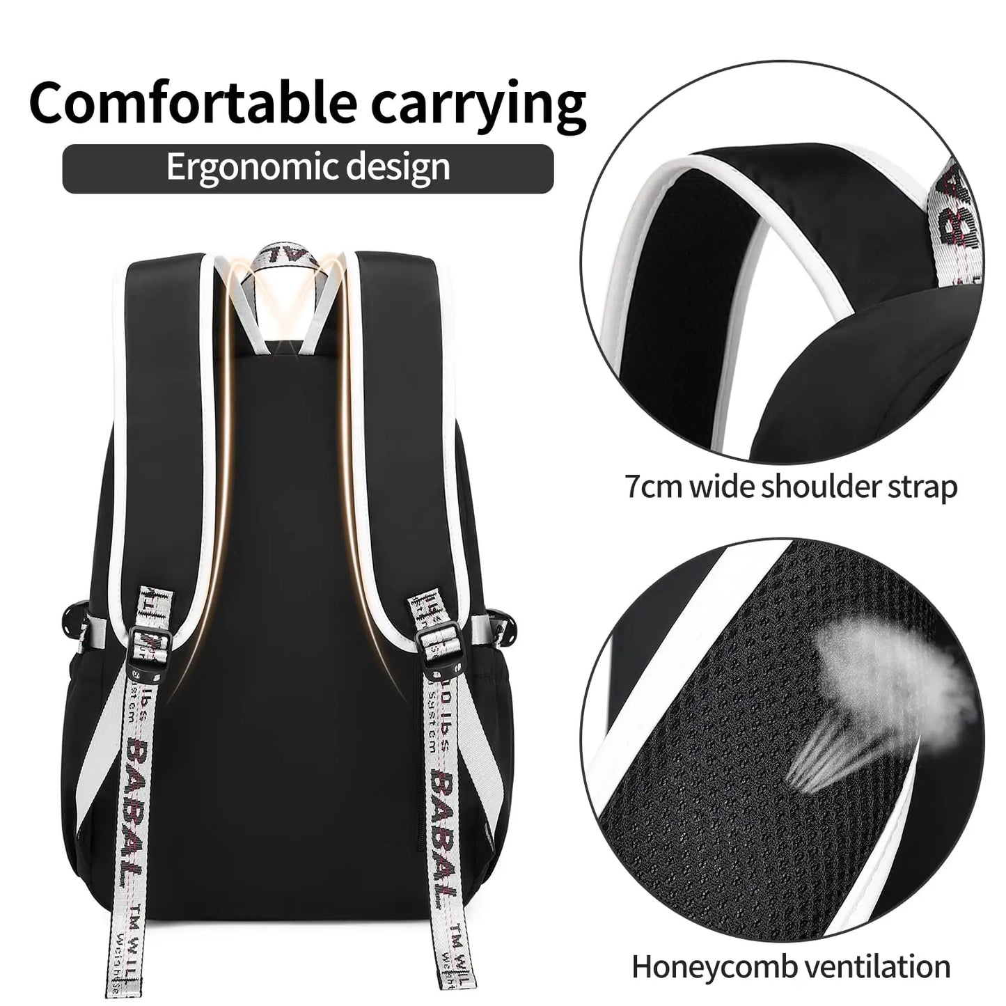 Teenage Girls Bookbag School Backpack Children Casual Daypack Schoolbag for Teens