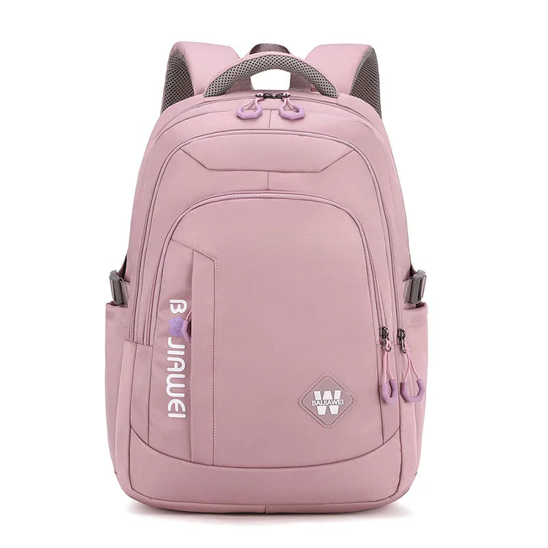 Teenage Grils School Bags Large Capacity Black Nylon Multifunctional College Middle High Student Schoolbag Backpacks Women 2022