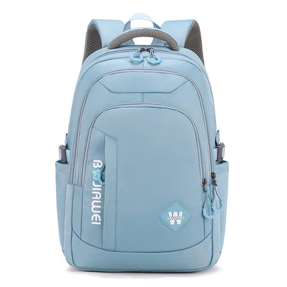 Teenage Grils School Bags Large Capacity Black Nylon Multifunctional College Middle High Student Schoolbag Backpacks Women 2022