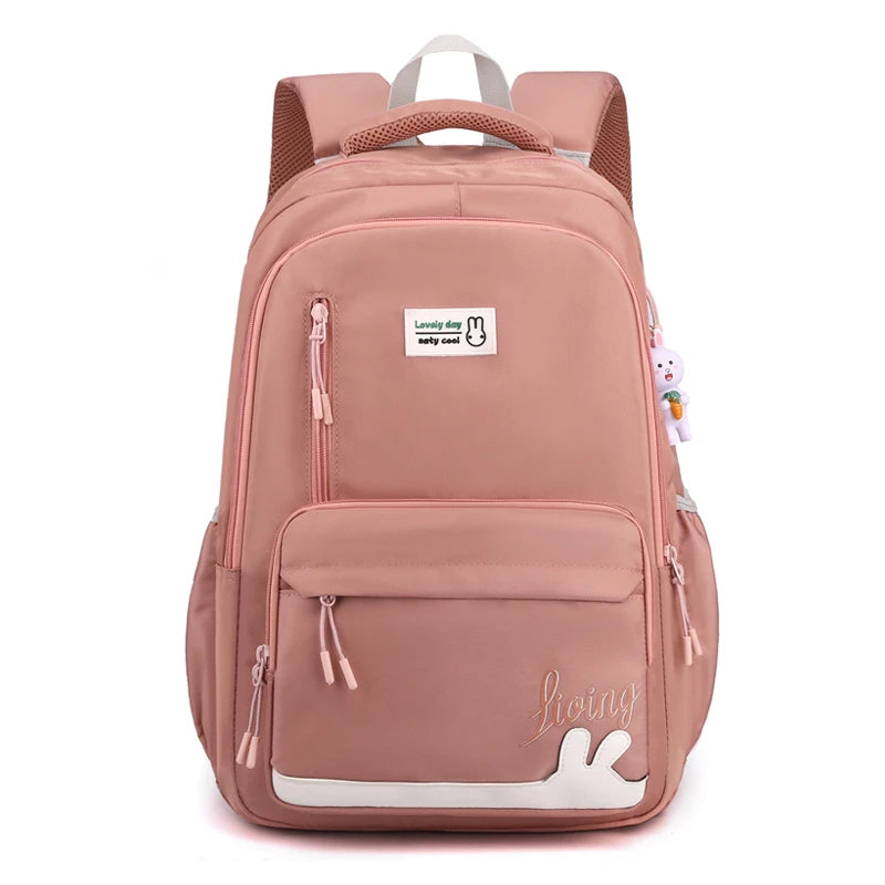 Teenager High Capacity Book Bag Girl Boy Travel Laptop Student Backpack Man Nylon College Fashion Women Leisure School Bag