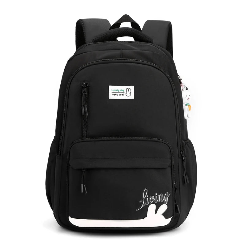 Teenager High Capacity Book Bag Girl Boy Travel Laptop Student Backpack Man Nylon College Fashion Women Leisure School Bag