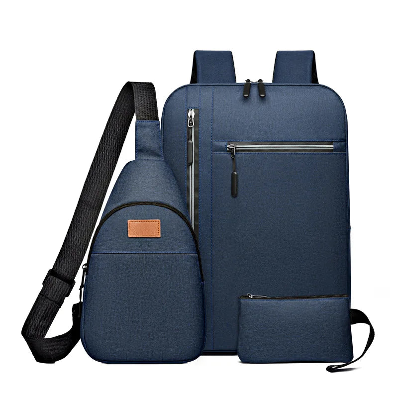Teenagers Junior High School Backpack For Boys College Student School Bags Teens Schoolbag Waterproof Travel Laptop Backpack