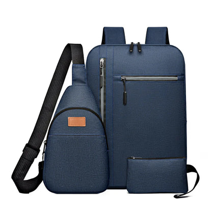Teenagers Junior High School Backpack For Boys College Student School Bags Teens Schoolbag Waterproof Travel Laptop Backpack
