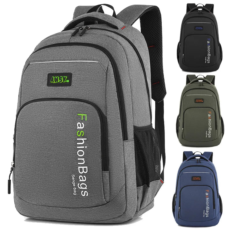 Teenagers Junior High School Backpack For Boys College Student School Bags Teens Schoolbag Waterproof Travel Laptop Backpack