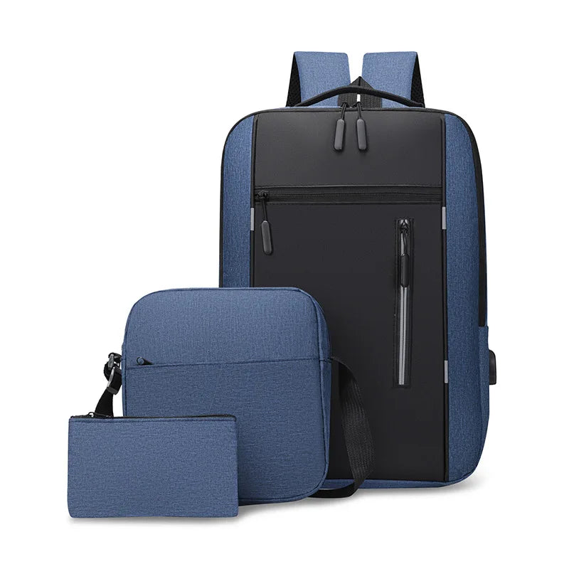 Teenagers Junior High School Backpack For Boys College Student School Bags Teens Schoolbag Waterproof Travel Laptop Backpack