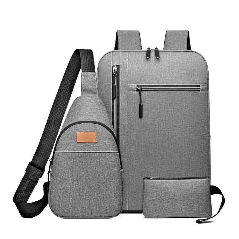Teenagers Junior High School Backpack For Boys College Student School Bags Teens Schoolbag Waterproof Travel Laptop Backpack