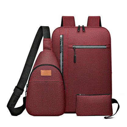 Teenagers Junior High School Backpack For Boys College Student School Bags Teens Schoolbag Waterproof Travel Laptop Backpack
