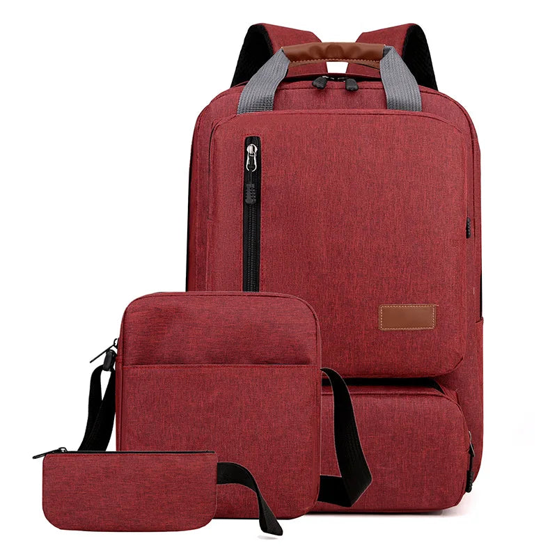 Teenagers Junior High School Backpack For Boys College Student School Bags Teens Schoolbag Waterproof Travel Laptop Backpack