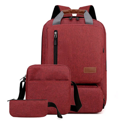 Teenagers Junior High School Backpack For Boys College Student School Bags Teens Schoolbag Waterproof Travel Laptop Backpack