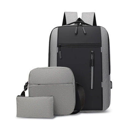 Teenagers Junior High School Backpack For Boys College Student School Bags Teens Schoolbag Waterproof Travel Laptop Backpack
