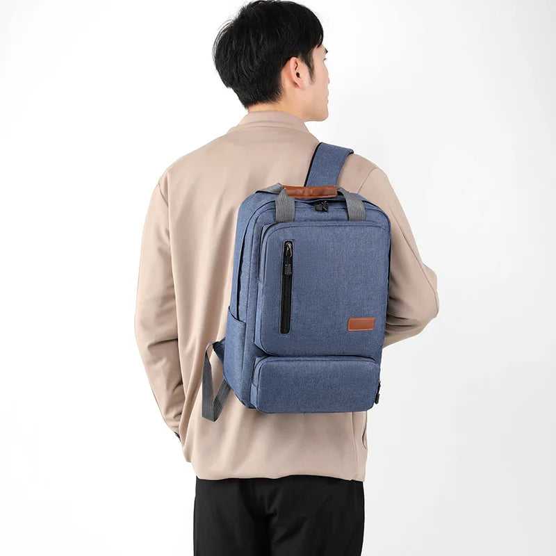 Teenagers Junior High School Backpack For Boys College Student School Bags Teens Schoolbag Waterproof Travel Laptop Backpack