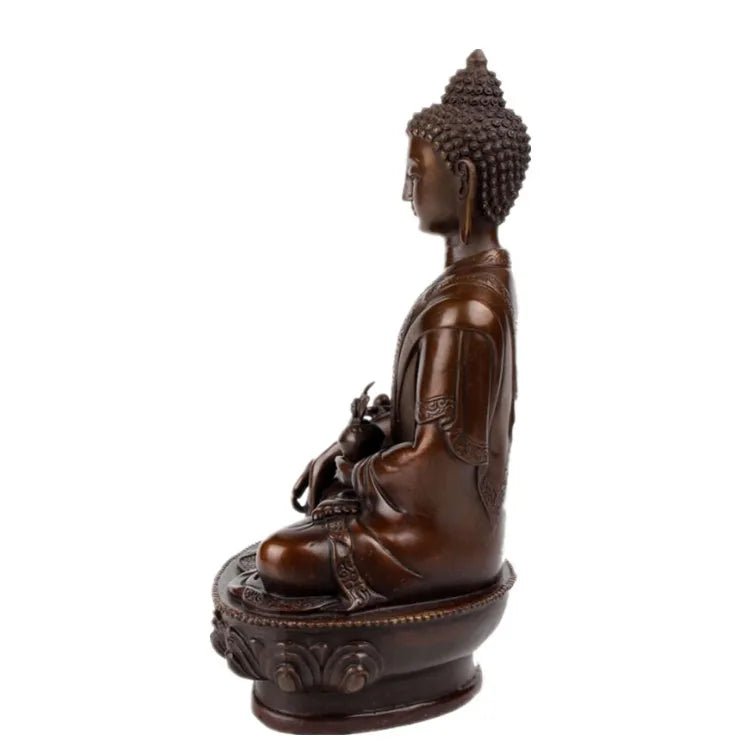 Temple Buddhist bless family home Safety Health wealth efficacious Protection Pharmacist Buddha the Medicine Buddha GOOD statue