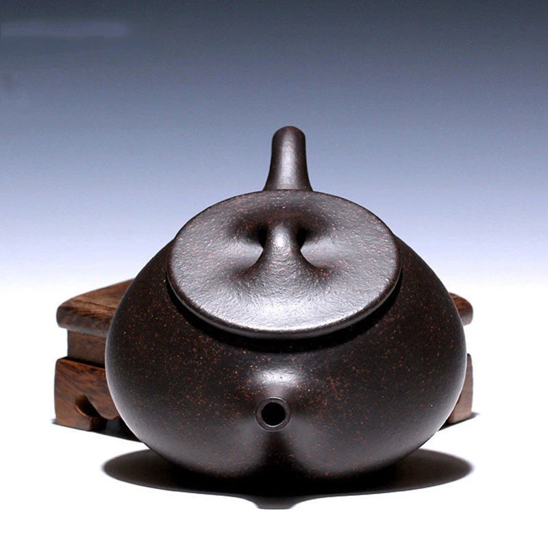 Tetera de arcilla púrpura Yixing de alta calidad, juego de té chino Zisha con filtro de piedra, hecho a mano