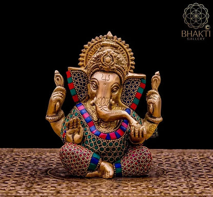 Thailand Buddha Statue Antique copper Elephant God Treasure Elephant Head Big Belly Double Role, India Shiva Statue Ornaments.