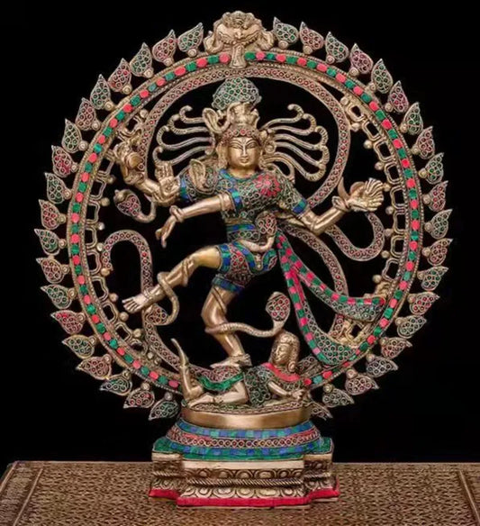 Thailand trunk Buddha Statue, Temple garden living  Elephant God, Treasure, Big Belly, Double Role, India Shiva Statue Ornaments