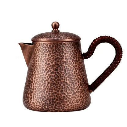 The Old-style Thickened Copper Teapot Pure Copper Teapot Home Teapot Side Teapot Teapot Handmade Retro Electric Pottery Stove