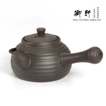 The Teapot Charcoal Oven Alcohol Stove Can Boil Water Screw Cross TeapotChinese Purple Clay Teapot 500ml