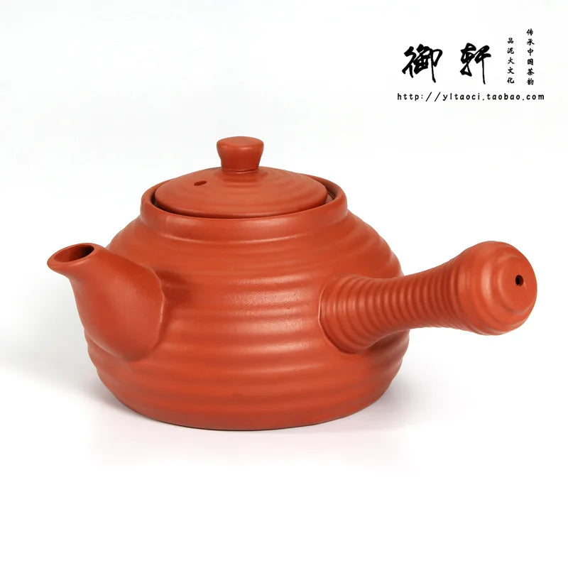 The Teapot Charcoal Oven Alcohol Stove Can Boil Water Screw Cross TeapotChinese Purple Clay Teapot 500ml