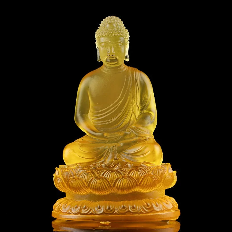 The eight patron saints of Coloured glaze Natal buddha Zodiac Buddha Zodiac Guardian