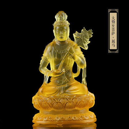 The eight patron saints of Coloured glaze Natal buddha Zodiac Buddha Zodiac Guardian
