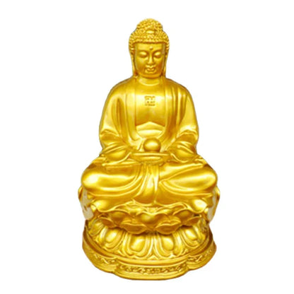 The opening of fengshui imitation gold plated buddha car decoration crafts like buddha dainichi tathagata bless
