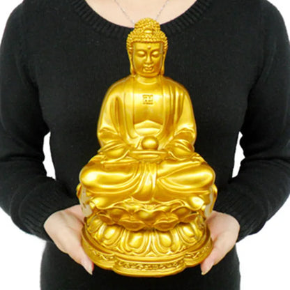 The opening of fengshui imitation gold plated buddha car decoration crafts like buddha dainichi tathagata bless