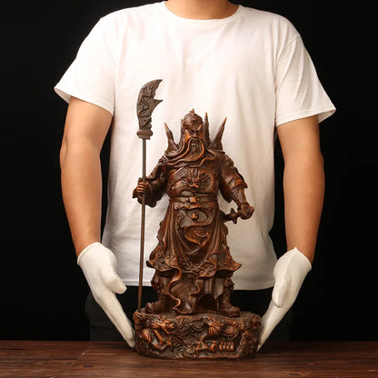 The second Lord Guan are decorated by Lord Guan. The Guanyu shop is dedicated Buddha statue of Lord Guan