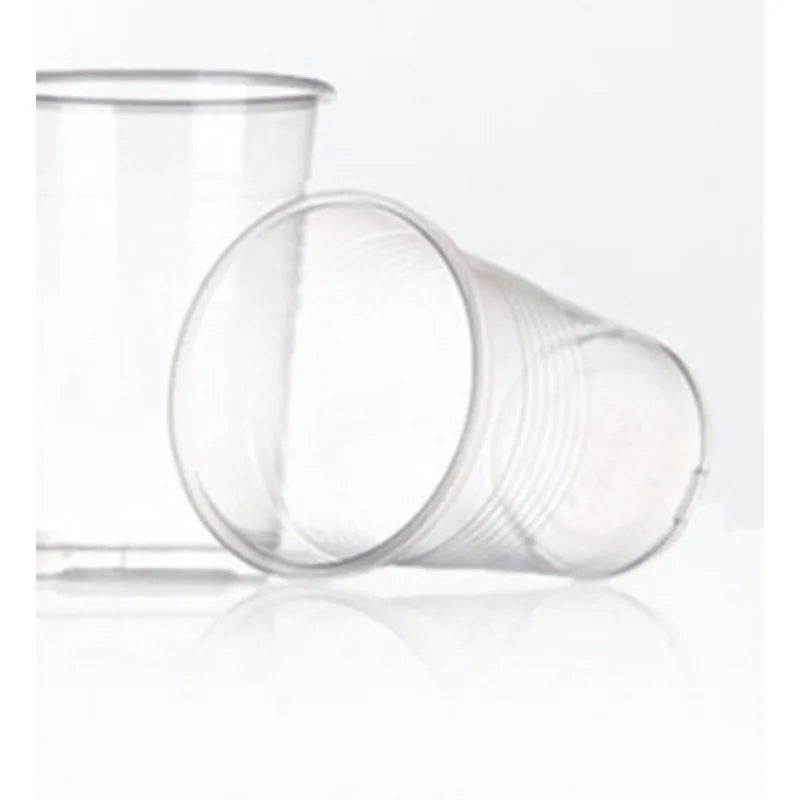 Thick Transparent Plastic Tea Cup, 50 Disposable Cups, Banquet, Home, 240ml