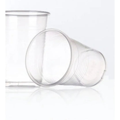 Thick Transparent Plastic Tea Cup, 50 Disposable Cups, Banquet, Home, 240ml