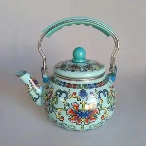 Thicken 1.5L-5L Enamel Teapot Cold Kettle Boiling Kettle Hot Kettle Milk Teapot Induction Cooker