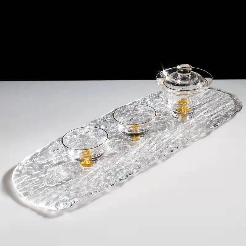 Thickened Drip Tray Aliisar Trays Decorative Tea Set Tray Japanese Style Simple Household Small Tea Table Teaware Kitchen Dining