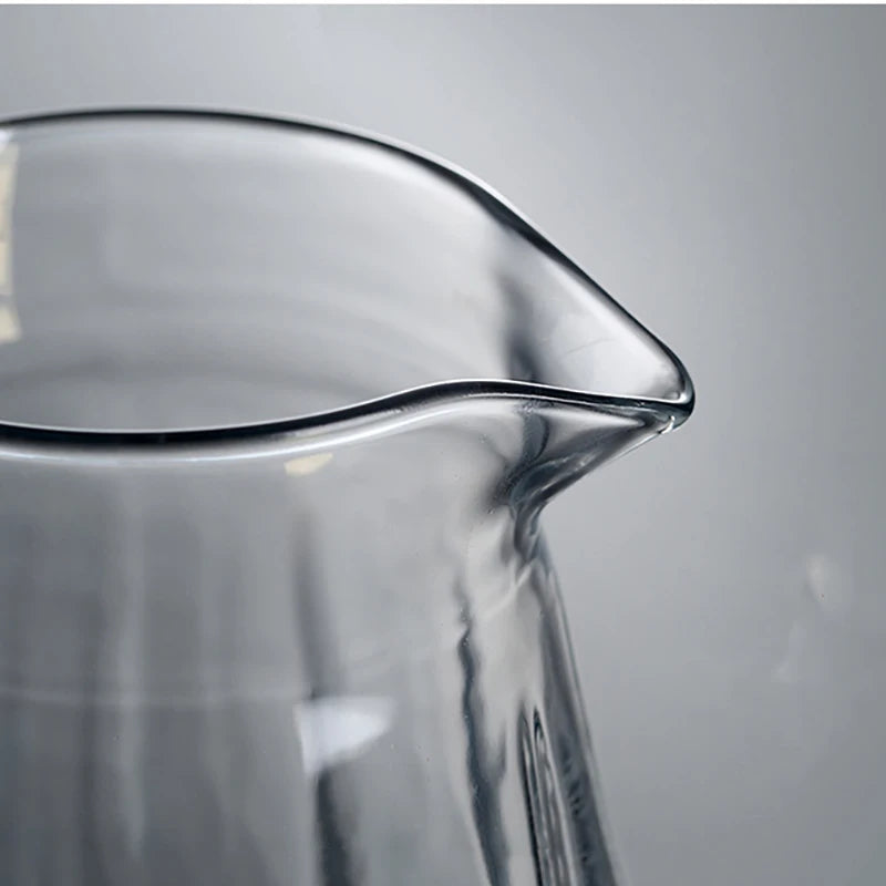 Thickened glass coffee juice kettle  Large-capacity heat-resistant explosion-proof household tea set kettle Kitchen supplies