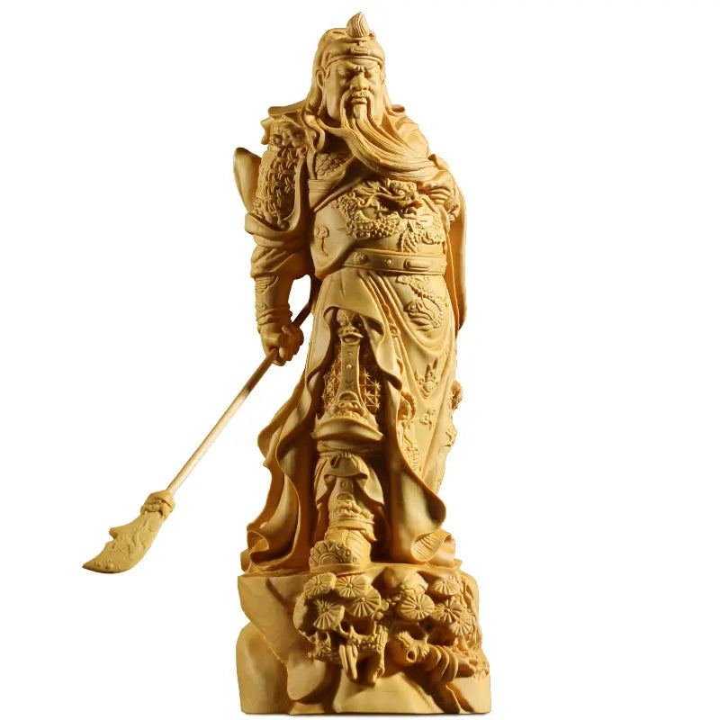 Three Kingdoms Guan yu Crafts Home Feng Shui Decoration Ornaments The God of Wealth Guan Gong Statue