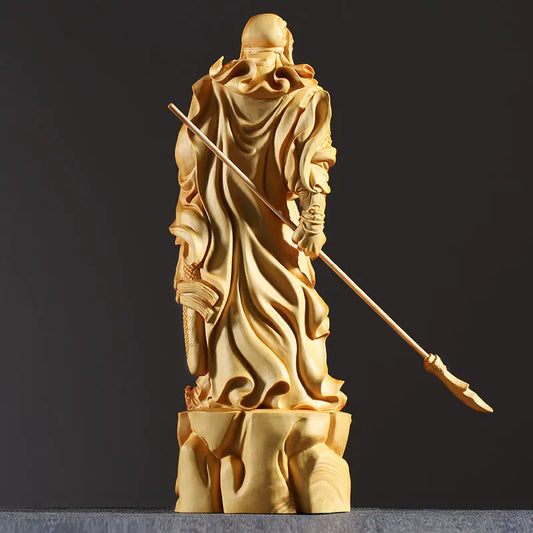 Three Kingdoms Guan yu Crafts Home Feng Shui Decoration Ornaments The God of Wealth Guan Gong Statue