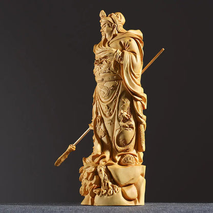Three Kingdoms Guan yu Crafts Home Feng Shui Decoration Ornaments The God of Wealth Guan Gong Statue