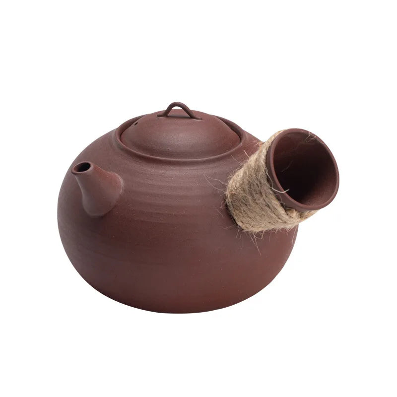 Three Times Chaozhou Shadiao Stoneware Pot Kettle Olive Charcoal Stove Red Mud Small Stove Electric Ceramic Stove Tea Cooker
