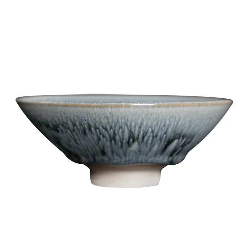 Three Times Jianyang Jianzhan Famous Starry Sky Oil Drops Starry Sky Change Master Cup Kung Fu Tea Cup Tea Cup