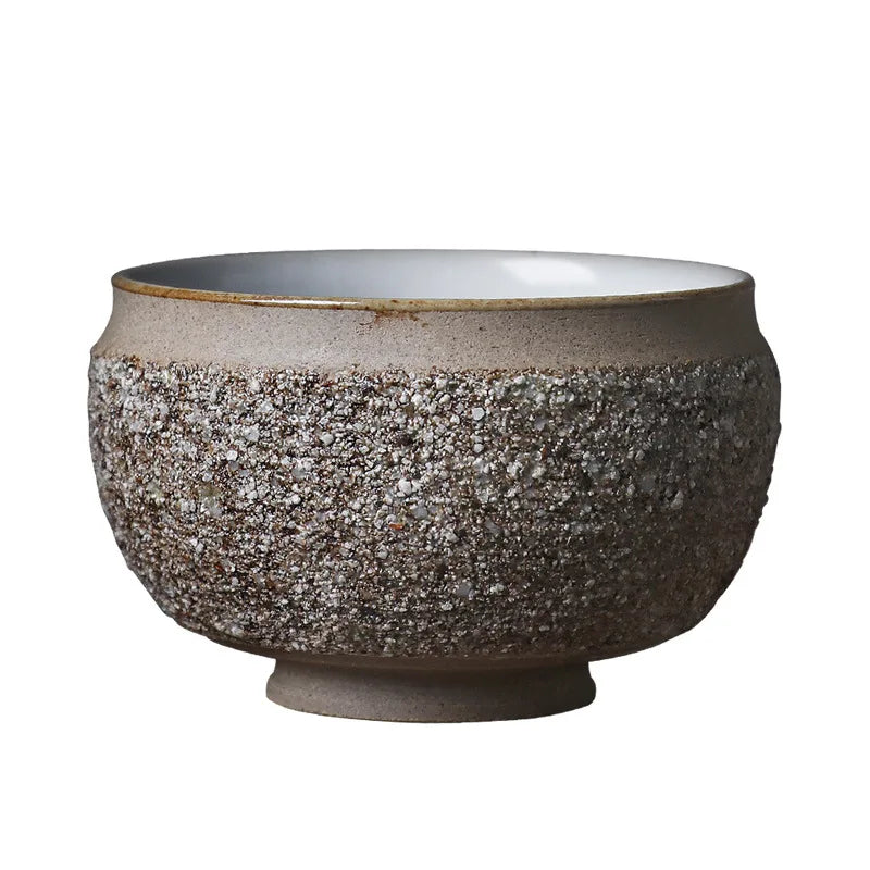 Three Times Rock Mine Stoneware Master Single Cup Tea Cup Taiwan Old Rock Clay Kung Fu Tea Set Personal Sand Cup Supportable