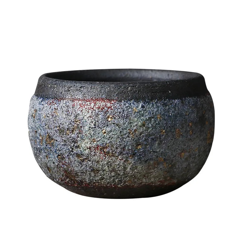 Three Times Rock Mine Tea Cup Village Is Famous Pottery Tea Cup Taiwan Old Rock Clay Kung Fu Tea Set Master Single Cup