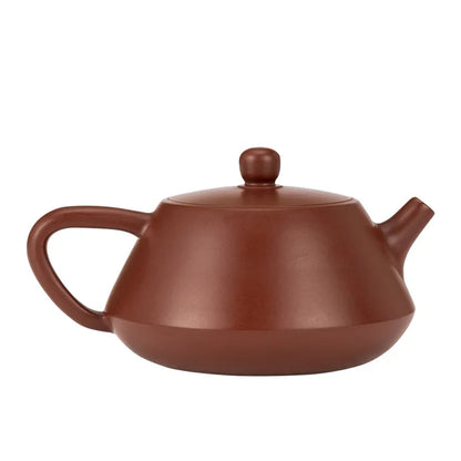 Three Times Yixing Stone Ladle Purple Clay Teapot Handmade Teapot Huanglongshan Raw Ore Purple Clay Dahongpao Tea180ccWang Tin