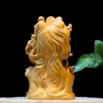 Thuja Wood Carving Eighteen Arhat Buddha Decor Tathagata Living Room Character Home Furnishings Sculptures