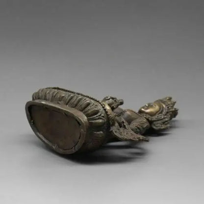 Tibet Tibetan Buddhism Bronze Handwork Bodhisattva Vajrasattva Buddha Statue