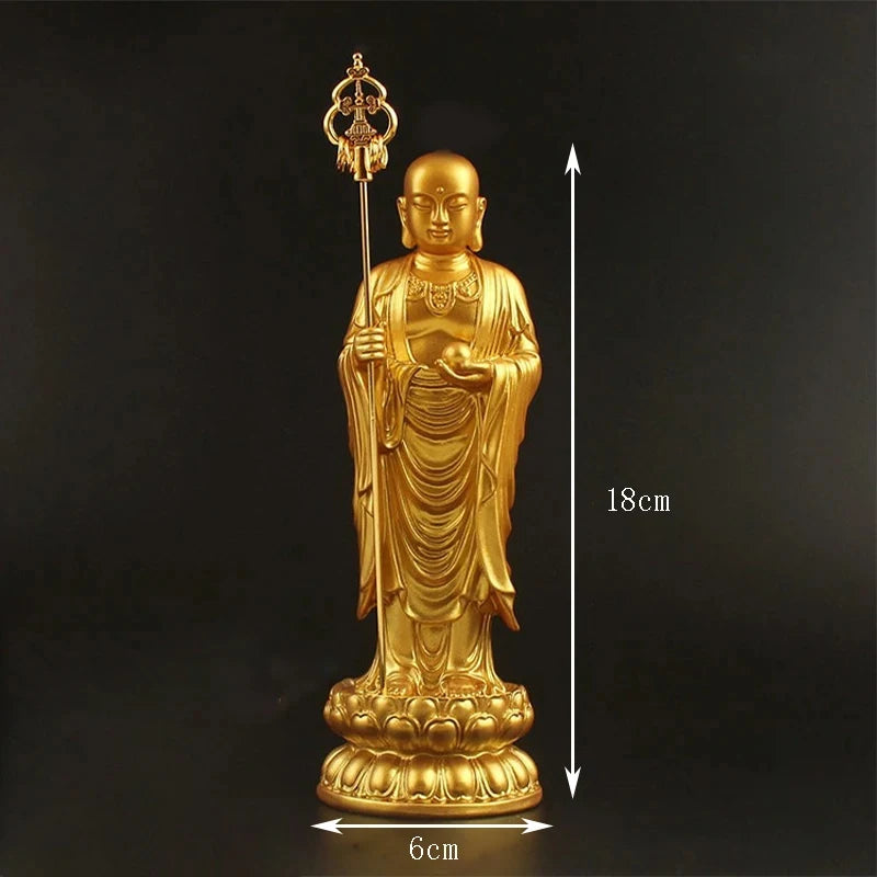 Tibetan painted small Buddha statue Sakyamuni Buddha Amitabha Pharmacist Buddha Guanyin Manjushri Bodhisattva Vajrasattva Buddha
