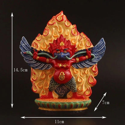 Tibetan painted small Buddha statue Sakyamuni Buddha Amitabha Pharmacist Buddha Guanyin Manjushri Bodhisattva Vajrasattva Buddha